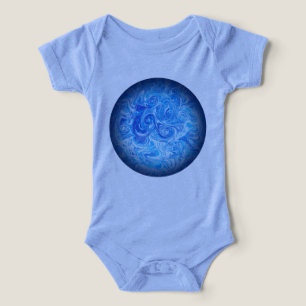 Lugn Tid Ocean Värld Barn & Baby Konst T Shirt