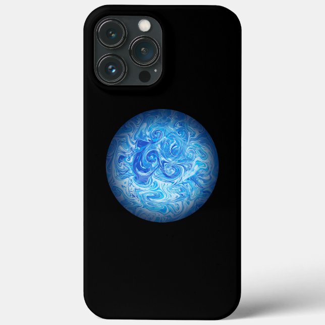 Lugn Tidvatten Fluid Art Telefonfodral iPhone 13 P (Baksida)
