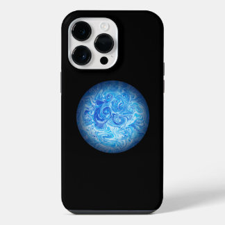 Lugn Tidvatten Fluid Art Telefonfodral iPhone 14 P