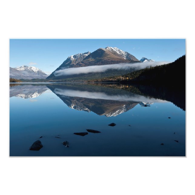 Lugn Trail Lake Fototryck (Framsidan)
