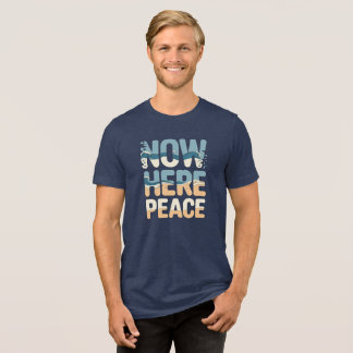 Lugn Våg Minimal Mental Välbefinnande T-Shirt
