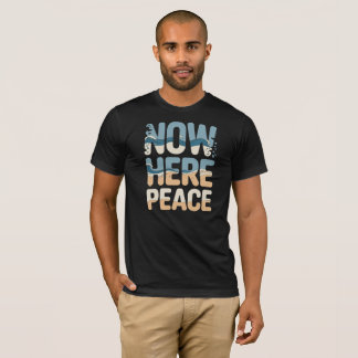 Lugn Våg Minimal Mental Välbefinnande T-Shirt