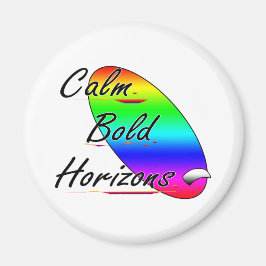 Lugn vågrätt runt vågrätt magnet