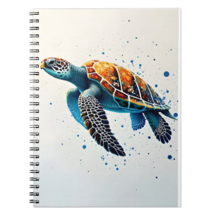 Lugn Vatten: Celebrate Sea Turtles med hav Anteckningsbok