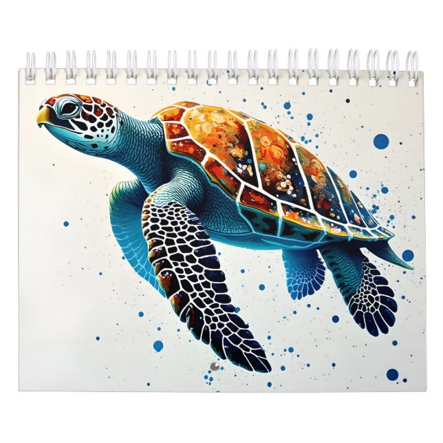 Lugn Vatten: Celebrate Sea Turtles med hav Kalender (Omslag)