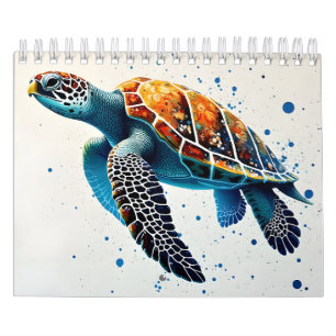 Lugn Vatten: Celebrate Sea Turtles med hav Kalender