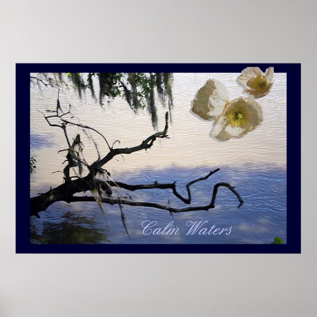 Lugn Vatten Poster (Framsidan)