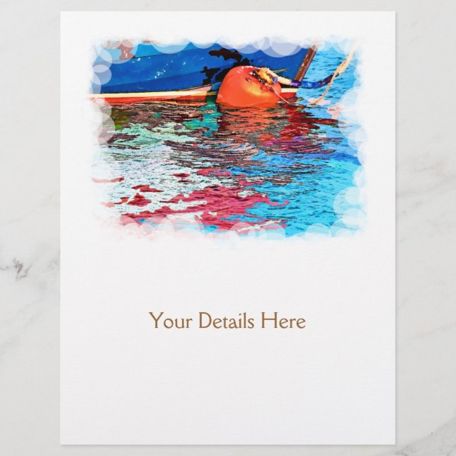 LUGN VATTEN REKLAMBLAD (Framsidan)