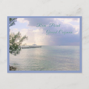 "Lugn vid Rum Point Pier, Grand Cayman" Vykort