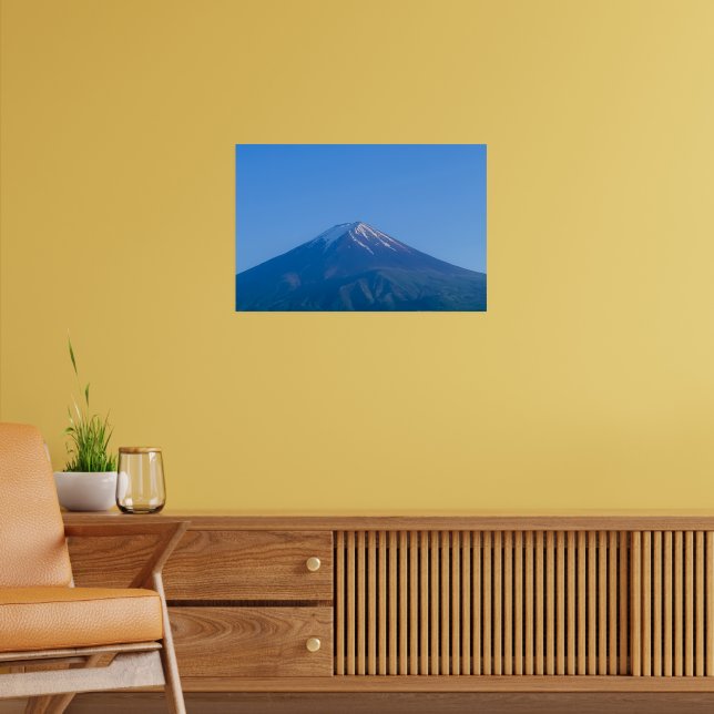 Lugn vid skymning: Mount Fuji Poster (Vardagsrum 2)