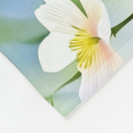 Lugn vildblomma   fleecefilt