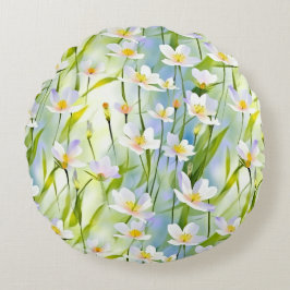 Lugn vildblomma   rund kudde