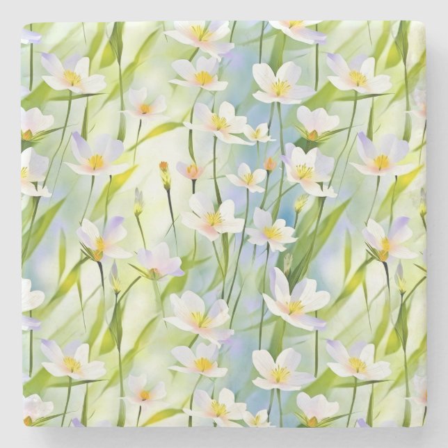 Lugn vildblomma   stenunderlägg (Framsidan)