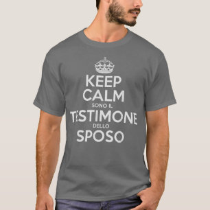 Lugn Vitne till Brudgummens Svärtning Födelsedagsp T Shirt