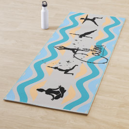 Lugn yogamatta | Beach Wave Fitness Övning