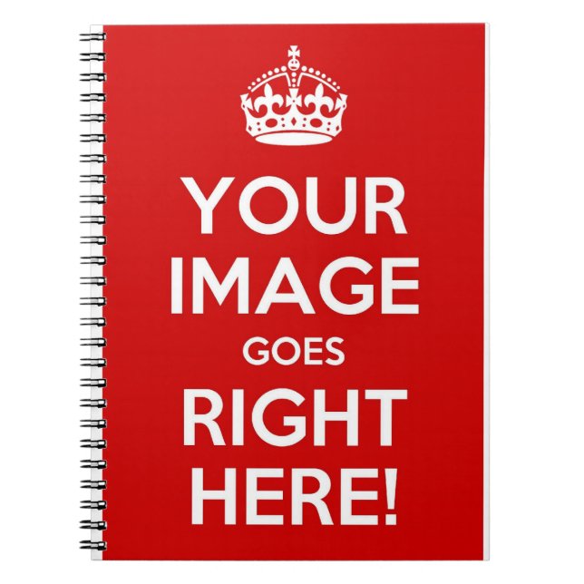 Lugna anteckningsbok för behålla med spiral (Framsidan)