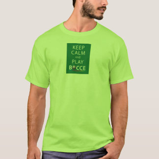 Lugna behålla & lekBocce T-tröja Tee Shirt
