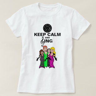 Lugna behålla och damer för t shirt