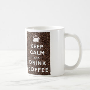 Lugna behålla och drinkkaffemugg kaffemugg