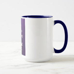 Lugna behålla och drinktea mugg