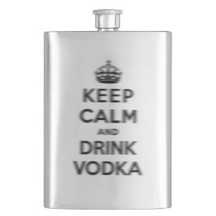 Lugna behålla och drinkvodka fickplunta