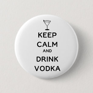 Lugna behålla och drinkVodka Knapp