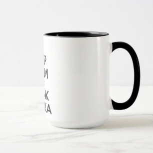 Lugna behålla och drinkVodka Mugg