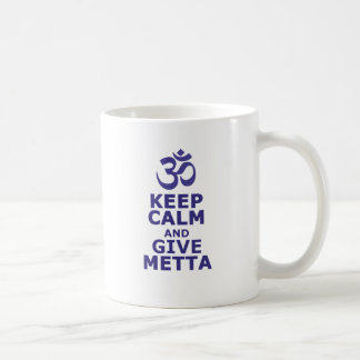 Lugna behålla och ge Metta Kaffemugg