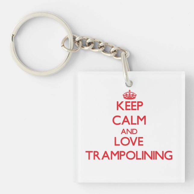 Lugna behålla och kärlek Trampolining (Framsidan)