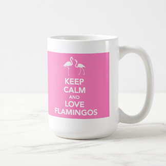 Lugna behålla och kärlekFlamingosmugg Kaffemugg