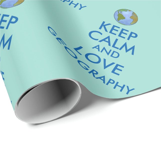 Lugna behålla och kärlekgeografianpassade presentpapper (Rullad Hörn)