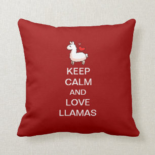 Lugna behålla och kärlekLlamas Kudde