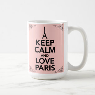 Lugna behålla och kärlekParis mugg