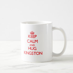 Lugna behålla och KRAM Kingston Kaffemugg