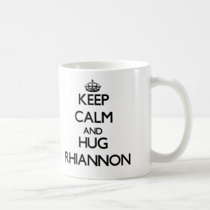 Lugna behålla och KRAM Rhiannon Kaffemugg