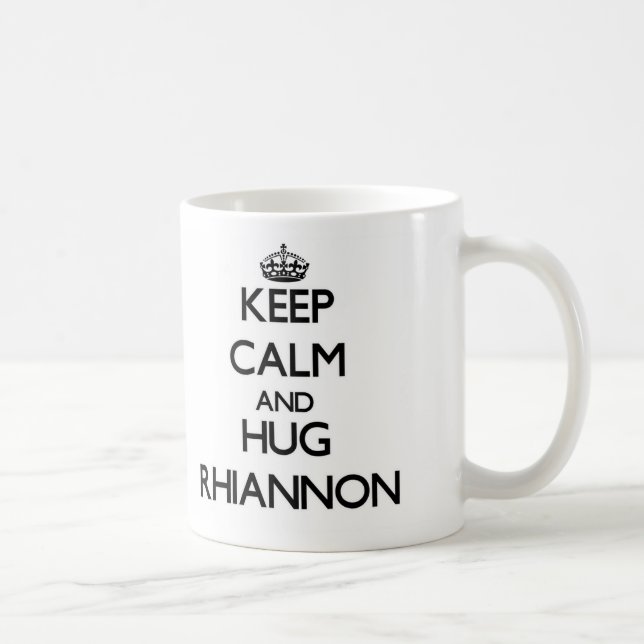 Lugna behålla och KRAM Rhiannon Kaffemugg (Höger)