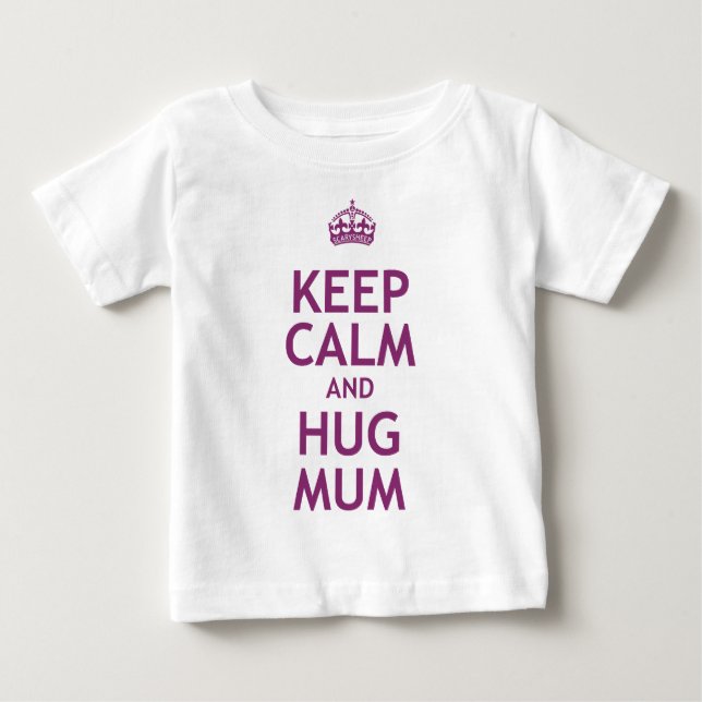 Lugna behålla och krammorsa t shirt (Framsida)
