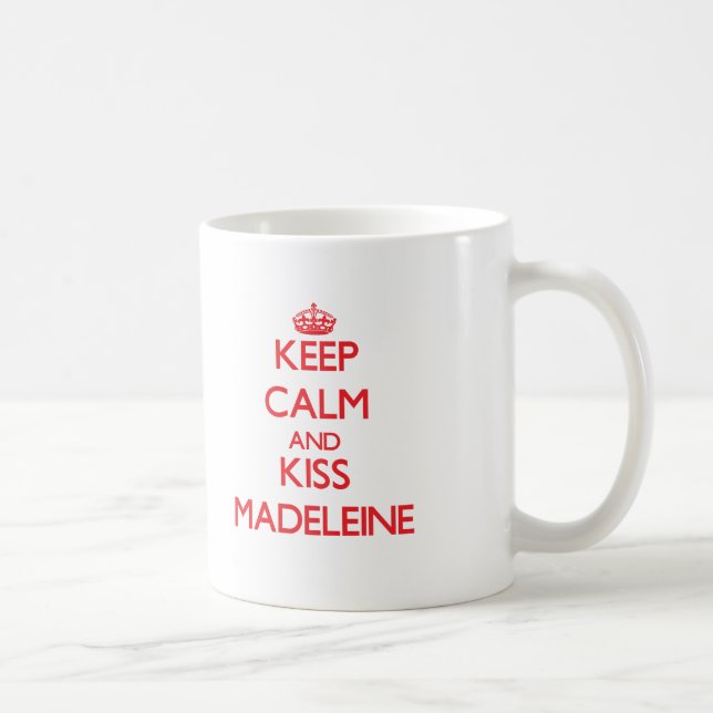 Lugna behålla och kyss Madeleine Kaffemugg (Höger)