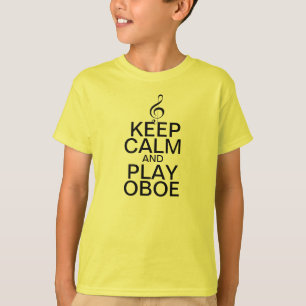 Lugna behålla och lek Oboe T-shirt
