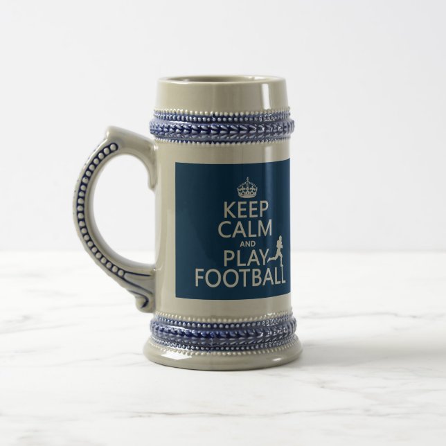 Lugna behålla och lekfotboll (amerikanfotboll) sejdel (Vänster)