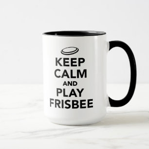 Lugna behålla och lekFrisbee Mugg