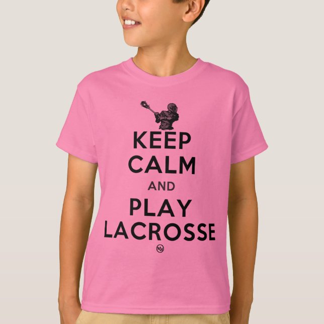 Lugna behålla och lekLacrosse T-shirt (Framsida)