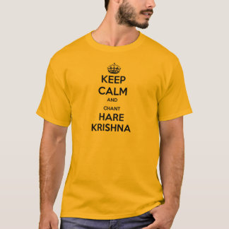 Lugna behålla och ramsaHare Krishna Tee