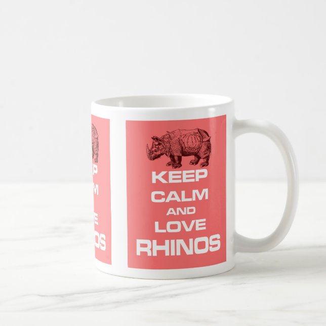 Lugna behålla och rolig design för kaffemugg (Höger)