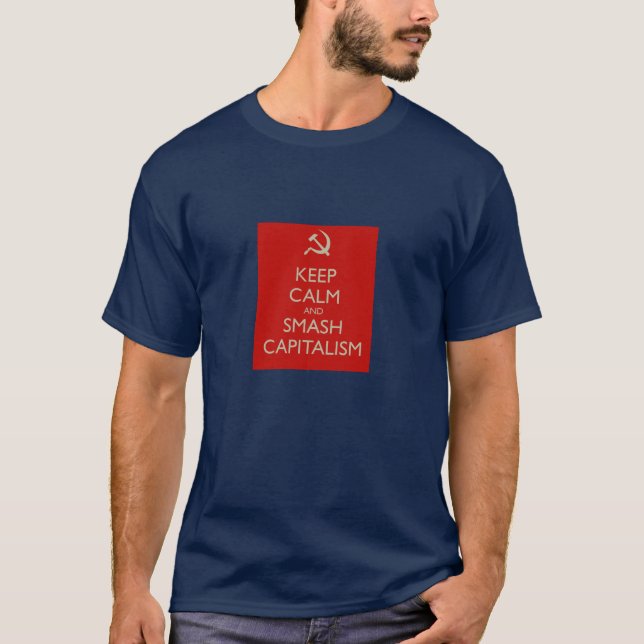lugna behålla och utslagsplats för tee shirt (Framsida)