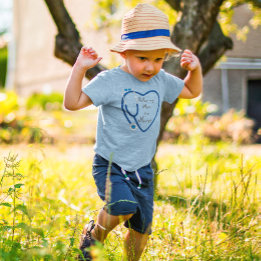 Lugna Mig Min Mamma Är En Sjuksköterska Hjärta Ste T Shirt
