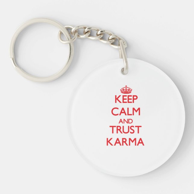Lugna och FÖRTROENDEKarma behålla (Framsidan)