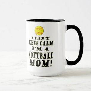 Lugna softballmugg för behålla mugg