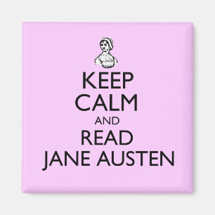 Lugnaa och lästa Jane Austen för behålla Magnet