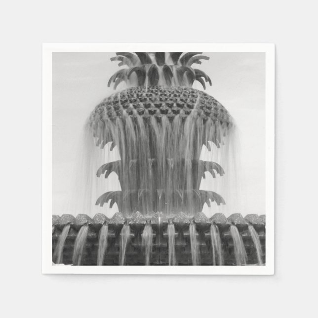 Lugnande anananas pappersservett (Framsidan)